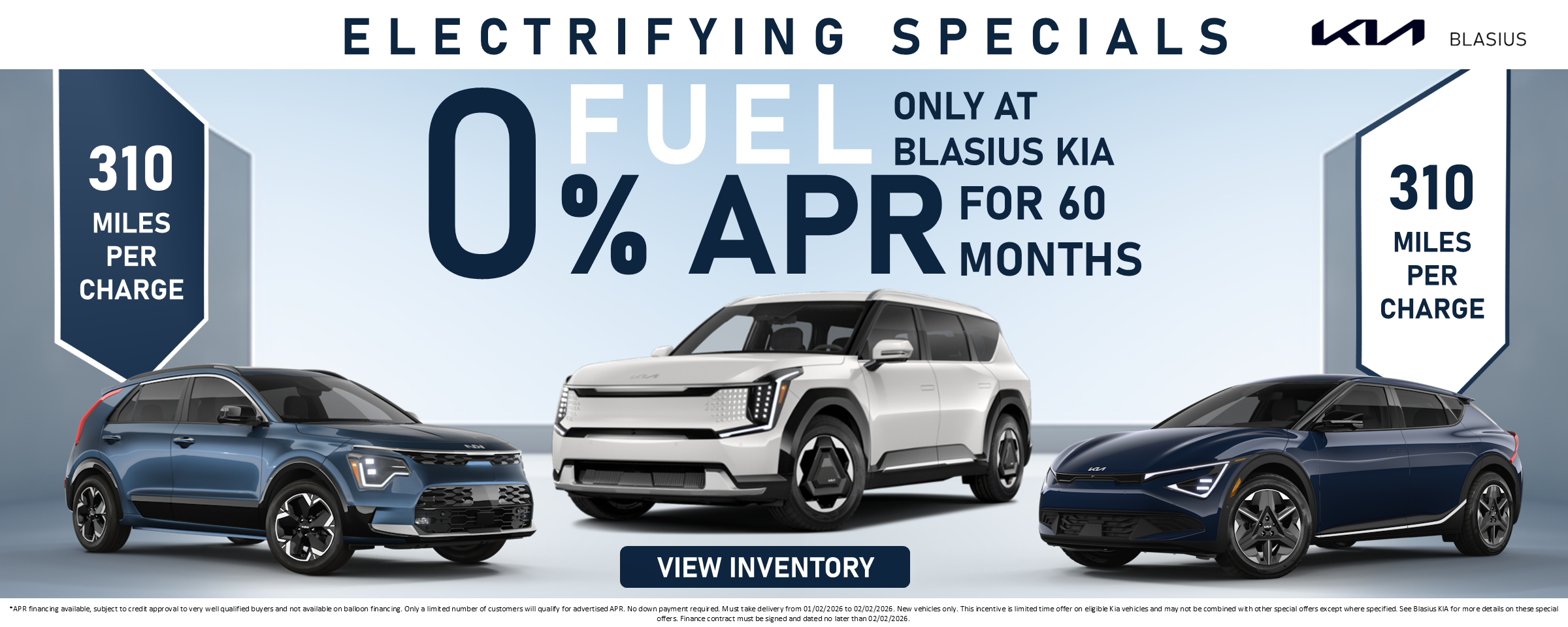 ELECTRIFYING SPECIALS