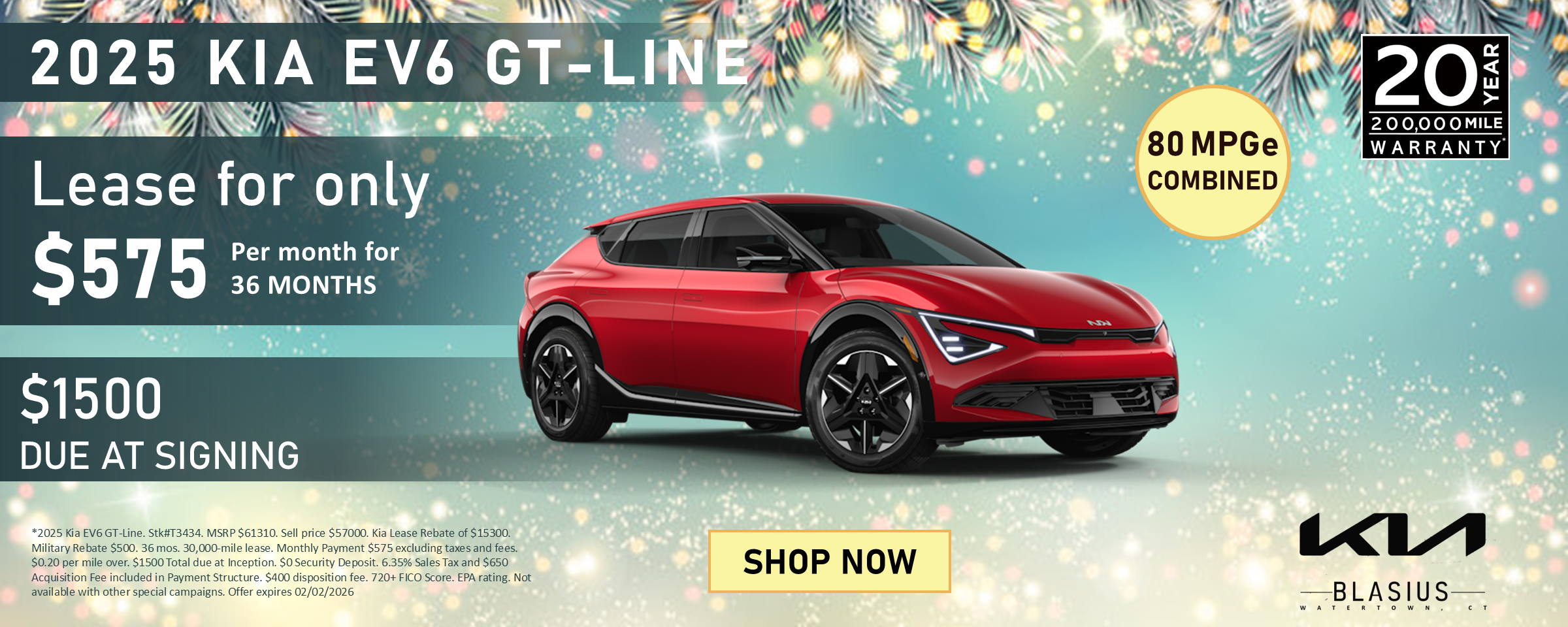 2025 KIA EV6 GT-LINE