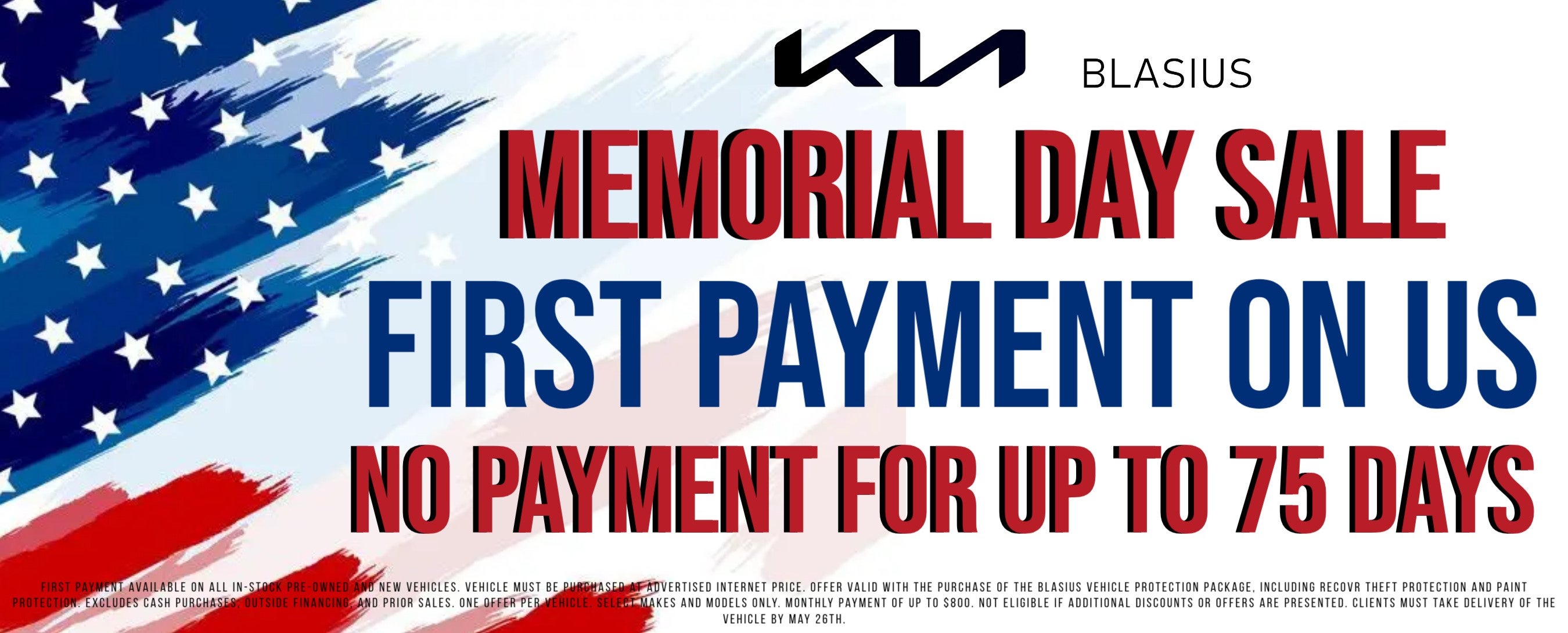 MEMORIAL DAY SALE