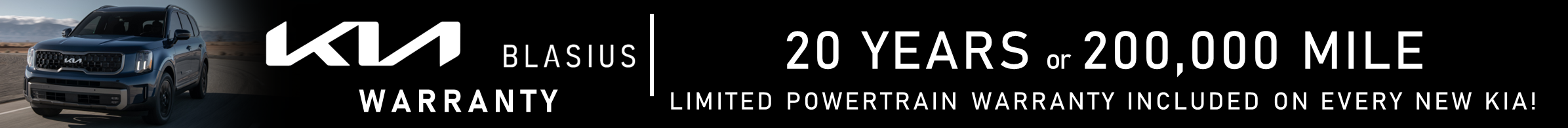 Warranty - 20 years or 200,000 miles