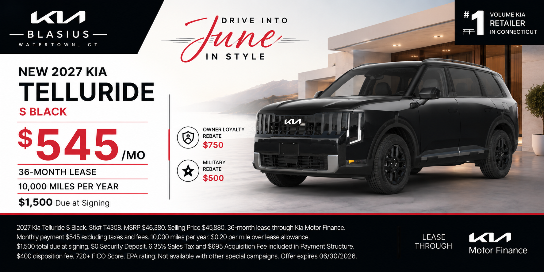 2027 KIA TELLURIDE S